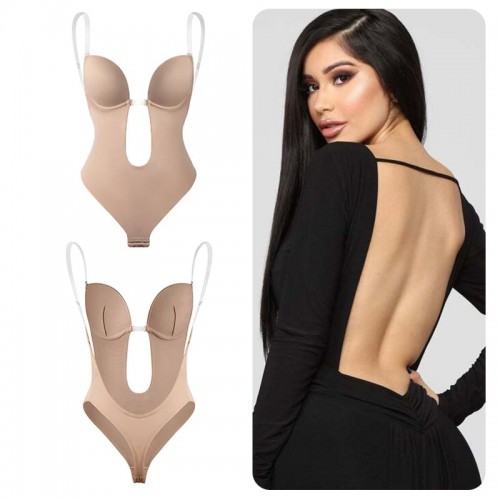 InviShaper - Plunge Backless Body Shaper Bra 